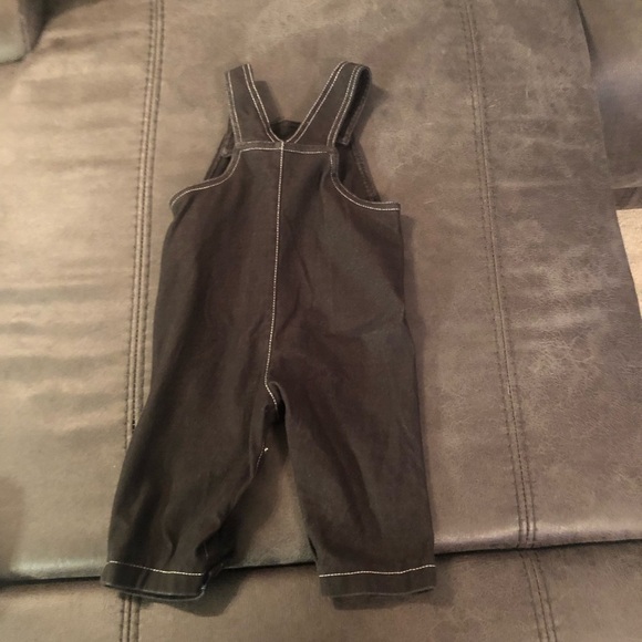 Mickey Mouse Overalls and Onesie 6-9 Months - Picture 3 of 7